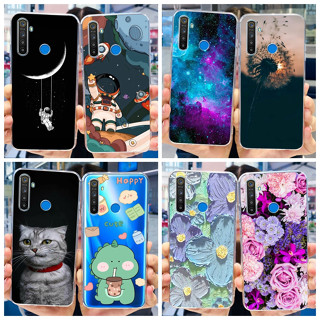 เคสโทรศัพท์มือถือแบบนิ่ม ใส ลายอวกาศ หรูหรา สําหรับ Realme 5i RMX2030 RMX2032 5 5i 5s 6i RMX2040 Realme6i