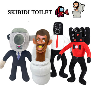 Skibidi ตุ๊กตายัดนุ่น ของเล่นตลก ของขวัญ สําหรับเล่นเกม เล่นตลก