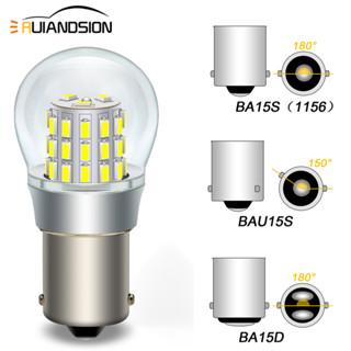 Ruiandsion หลอดไฟเลี้ยวรถยนต์ LED 1156 BA15S P21W BA15D BAU1…