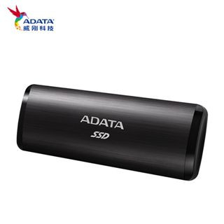 Adata SE760 1TB SuperSpeed USB 3.2 Gen 2 USB-C Up to 1000 MB/s External Portable SSD Black (ASE760-1TU32G2-CBK)