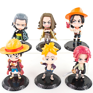 6 ชิ้น / เซต 9 ซม. วันพีช อะนิเมะ Monkey D Luffy Shanks Marco Portgas D Ace ฟิกเกอร์แอคชั่น Pvc ของเล่นการ์ตูน คอลเลกชัน โมเดลเดสก์ท็อป ตกแต่ง ตุ๊กตา ของขวัญสําหรับเด็ก