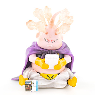 โมเดลฟิกเกอร์ PVC รูปปั้นอนิเมะ Dragon Ball Z Fat Buu Majin Buu ขนาด 10 ซม. ของเล่นสําหรับเด็ก