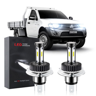 หลอดไฟหน้ารถยนต์ LED T12 6000K สีขาว แบบเปลี่ยน สําหรับ Mitsubishi Triton ปี 2007-2015 (1 คู่)