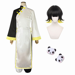 Holoun Blue Lock Bachira Cosplay วิกผมคอสเพลย์ อะนิเมะ Bachira Kung Fu Tang สีฟ้า ปรับได้