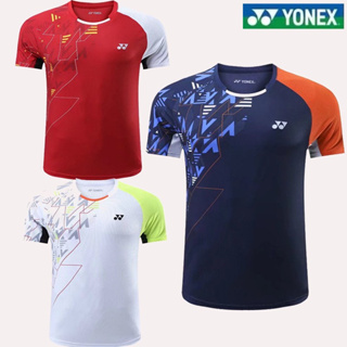 เสื้อกีฬาเทนนิส Yonex แบบแห้งเร็ว ระบายอากาศได้ดี แฟชั่นฤดูร้อน สําหรับผู้ชาย และผู้หญิง 2023