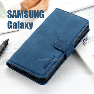 Samsung Galaxy S23 /S23+ /S23 Ultra S22 /S21 /S20+Ultra S21 FE /Note 20 Ultra /S20 FE เคสโทรศัพท์หนัง PU ฝาพับ พร้อมช่องใส่บัตร สําหรับ