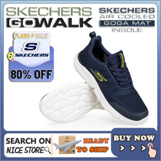 [PENGHANTARAN Ekspres]] SKECHERS_ GO-WALK รองเท้าโลฟเฟอร์ลําลอง แบบสวม สําหรับผู้ชาย