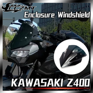 กระจกกันลมพลาสติก ABS สําหรับรถจักรยานยนต์ Kawasaki z400 z400 2018 2019 2020 2021 2022