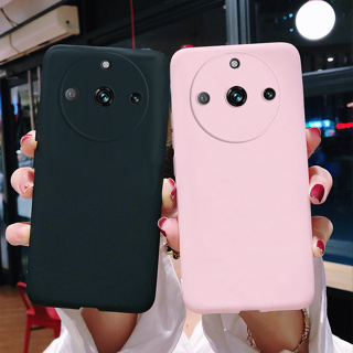 เคสโทรศัพท์มือถือ ซิลิโคนนิ่ม กันกระแทก สีแคนดี้ สําหรับ Realme 11 Pro Realme 11 Pro+ Plus 5G 2023