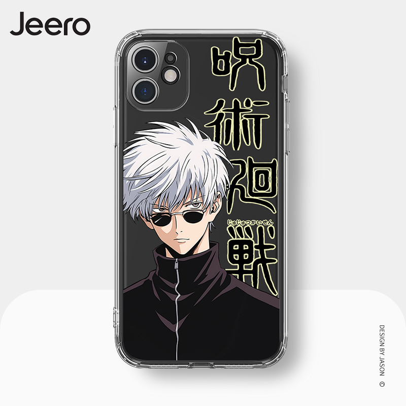Jeero เคสไอโฟน เคสซิลิโคนนุ่มกันกระแทกใสการ์ตูนอนิเมะตลก เคสโทรศัพท์ Compatible for iPhone 14 13 12 11 Pro Max SE 2020 X XR XS 8 7 Plus พลัส HFE2583