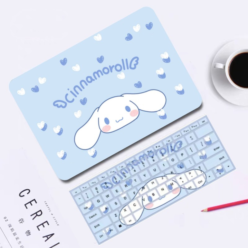 ⭐️ Cinnamoroll ⭐️For Macbook case with keyboard cover M2 Air13.6 A2681 Pro14 M1 Macbook Pro Case Macbook air 2020 case Model Number A2337 A2338 A2289 A2251 A1708 A2159 A1932 A2179