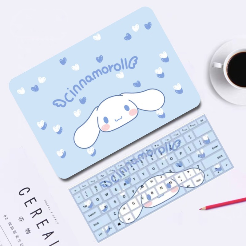 ⭐️ Cinnamoroll ⭐️For Macbook case with keyboard cover M2 Air13.6 A2681 Pro14 M1 Macbook Pro Case Mac
