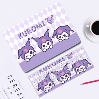 【Kuromi】For Macbook case M2 Air13.6 A2681 New Macbook Pro14 Air 13.3 A2179 A2337 Pro 13 15 touch bar A1706 A1932 A1466 Cartoon Cover Reina13 m1Pro13（A2251/A2289/A2338）Computer case