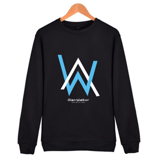 Alan Walker เสื้อกันหนาว ผ้าฝ้าย แบบสวมหัว ขนาดใหญ่ 4XL สําหรับผู้ชาย และผู้หญิง คู่รัก 1850B