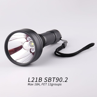 Convoy L21B ไฟฉาย พร้อม SBT90.2 LED ระยะไกล สําหรับตั้งแคมป์ เดินป่า