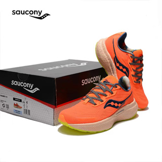 Saucony Triumph Victory 19 รองเท้าผ้าใบ ลําลอง น้ําหนักเบา ระบายอากาศ เหมาะกับการวิ่ง ฤดูใบไม้ผลิ ฤดูร้อน สําหรับผู้ชาย ผู้หญิง