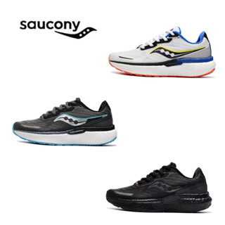 Saucony Triumph Victory 19 รองเท้าผ้าใบ ลําลอง น้ําหนักเบา ระบายอากาศ เหมาะกับการวิ่ง ฤดูใบไม้ผลิ ฤดูร้อน สําหรับผู้ชาย ผู้หญิง