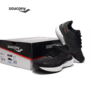 Saucony Triumph Victory 19 รองเท้าผ้าใบ ลําลอง น้ําหนักเบา ระบายอากาศ เหมาะกับการวิ่ง ฤดูใบไม้ผลิ ฤดูร้อน สําหรับผู้ชาย ผู้หญิง