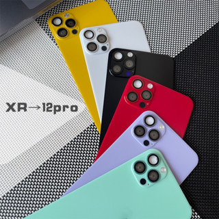 ฟิล์มกันรอยด้านหลัง สําหรับ iPhone X XS MAX XR 11 12 Seconds Change 11 pro MAX 13 12 pro เลนส์สติกเกอร์ ดัดแปลง ฝาครอบกล้อง
