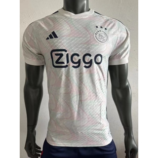 เสื้อกีฬาแขนสั้น ลายทีมชาติฟุตบอล Ajax Away 2023/2024 ชุดเหย้า