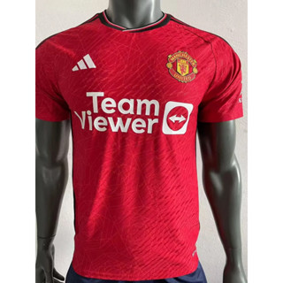 เสื้อกีฬาแขนสั้น ลายทีมชาติฟุตบอล Manchester Union 22023/2024 ชุดเหย้า สําหรับผู้ชาย