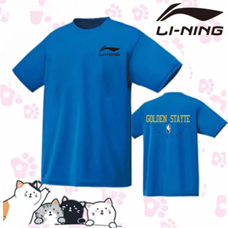 Li Ning ใหม่ เสื้อกีฬาแขนสั้น ระบายอากาศ ซับเหงื่อ สําหรับผู้ชายและผู้หญิง เล่นเทนนิส ปิงปอง