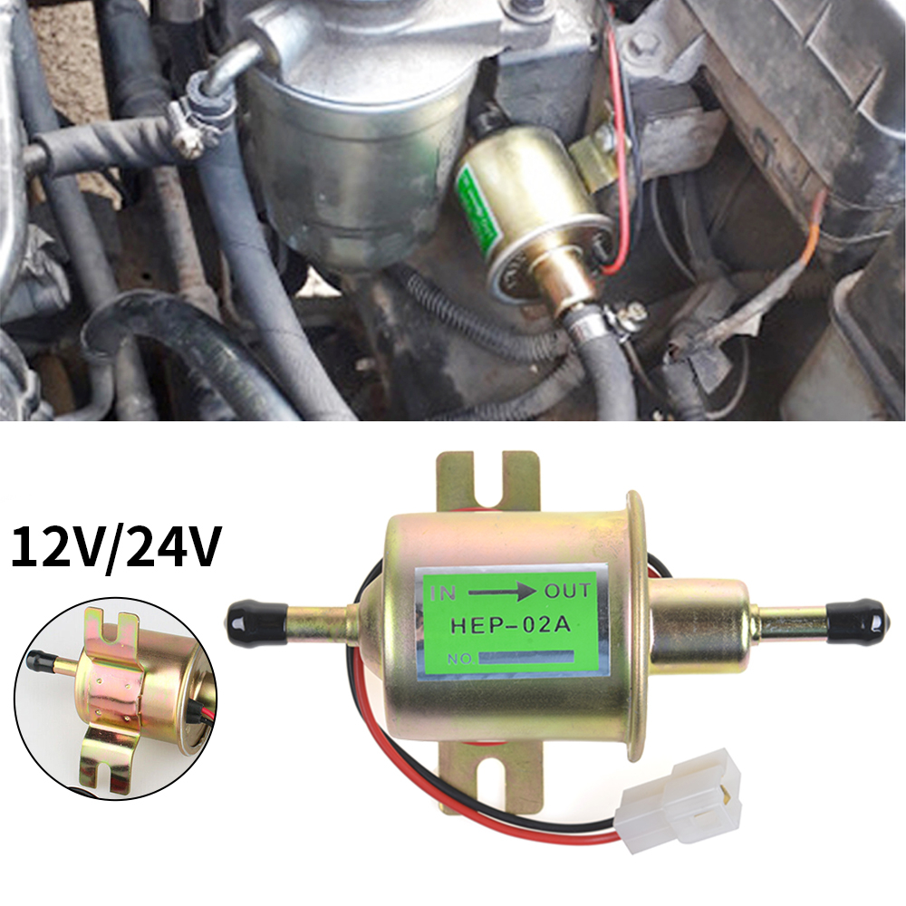 คุณภาพสูงแรงดันต่ํา Universal ดีเซล เบนซินไฟฟ้าการใช้ปั๊ม HEP-02A 12 V/24 V สําหรับรถยนต์รถจักรยานยนต์