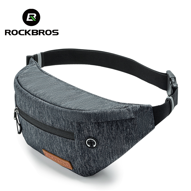 ROCKBROS กระเป๋าคาดอก สะพายไหล่ 1.5 ลิตร สามชั้น แบบพกพา ปรับได้ อุปกรณ์เสริม สําหรับขี่จักรยาน