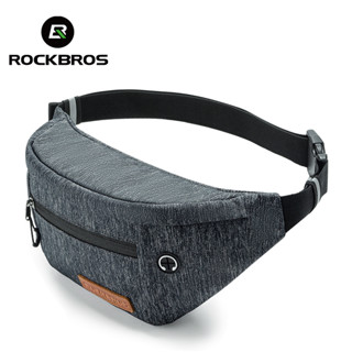 Rockbros กระเป๋าคาดอก สะพายไหล่ 1.5 ลิตร สามชั้น แบบพกพา ปรับได้ อุปกรณ์เสริม สําหรับขี่จักรยาน