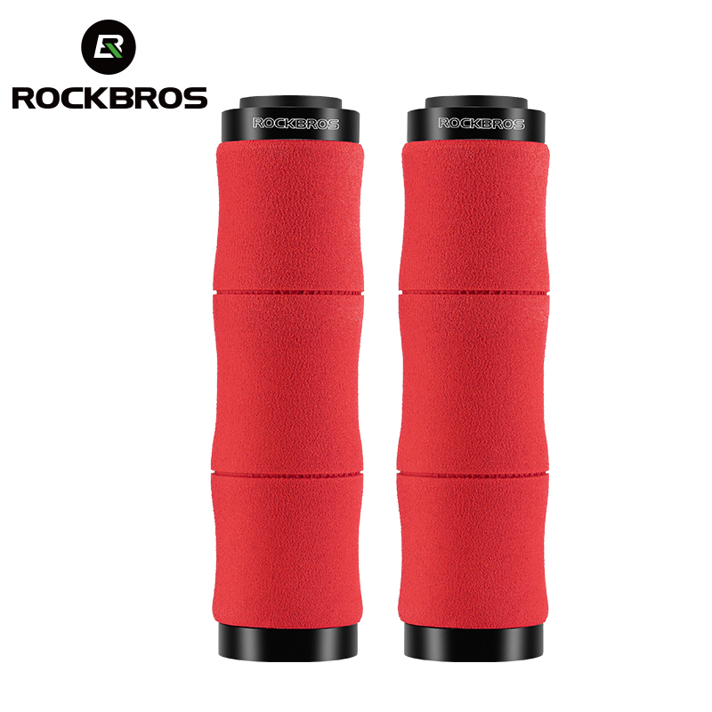 ROCKBROS แฮนด์มือจับฟองน้ํา กันลื่น ดูดซับแรงกระแทก อุปกรณ์เสริม สําหรับรถจักรยาน MTB