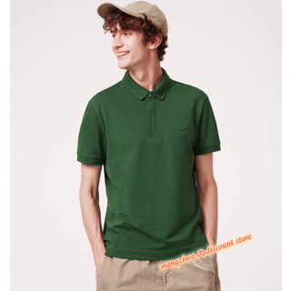 Lacoste เสื้อโปโล แขนสั้น แฟชั่นสําหรับผู้ชาย