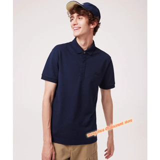 Lacoste เสื้อโปโล แขนสั้น แฟชั่นสําหรับผู้ชาย