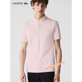 เสื้อโปโลคอ Lacoste เสื้อโปโล แขนสั้น แฟชั่นสําหรับผู้ชาย