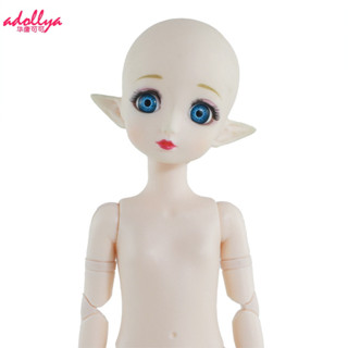 ตุ๊กตา BJD 1/6 หูเอลฟ์ หัวแต่งตา สีฟ้า ขนาด 30 ซม. พร้อมตัวตุ๊กตา อุปกรณ์เสริม สําหรับเด็กผู้หญิง