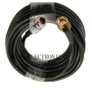 Rg58 50-3 N Female to SMA Male สายเคเบิ้ลเชื่อมต่อโคแอ็กเชียล RF 50ohm 50 ซม. 1 2 3 5 10 15 20 ม.