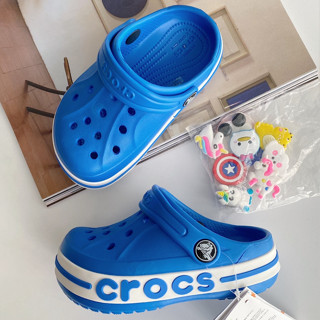 รองเท้าแตะ Crocs พื้นนิ่ม กันลื่น เหมาะกับเดินชายหาด แฟชั่นสําหรับเด็กผู้ชาย และเด็กผู้หญิง