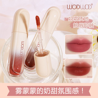 Wodwod ลิปสติก ลิปกลอส เนื้อแมตต์กํามะหยี่ กันน้ํา ติดทนนาน NO.W1004