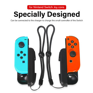 แท่นชาร์จจอยเกม แบบพกพา 1 คู่ สําหรับ Switch Joy-con