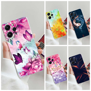 เคสโทรศัพท์มือถือ TPU แบบนิ่ม สีโปร่งใส สําหรับ Xiaomi Redmi 12 Redmi12