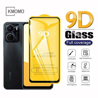 9D กระจกนิรภัยสำหรับ VIVO Y27 Y36 Y02s Y02 Y02T Y02a Y16 Y35 Y22 Y22s Y20 Y20i Y20s Y20A Y21T Y33s Y21 Y21s Y33T Y15a Y15s Y01 Y11 Y12 Y17 Y15 Y76 Y76s Y31 Y51 Y73 Y30 Y50 Y19 Y77 Y72 Y52 Y91 Y91i Y91c Y1s Y11s Y12s Y12A Y55 เต็มกาวเต็มฝาครอบปกป้องหน้าจอ