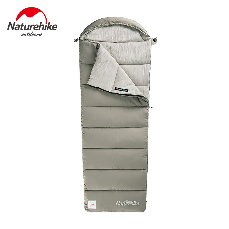 Naturehike ถุงนอน ผู้ใหญ่ตั้งแคมป์กลางแจ้งผ้าฝ้ายหนาเย็นและอบอุ่นผู้ใหญ่ตั