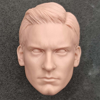 โมเดลฟิกเกอร์ Spiderman Tobey Maguire Head Sculpt สเกล 1/6 สําหรับฟิกเกอร์ผู้ชาย 12 นิ้ว