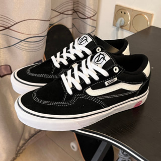 Vans Skate Rowan Pro รองเท้าสเก็ต คลาสสิก น้ําหนักเบา ใส่สบาย สีดํา