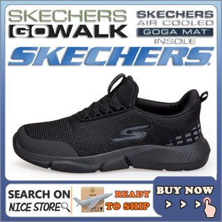 [รองเท้าผ้าใบผู้ชาย คุณภาพดี] SKECHERS_ GO-WALK รองเท้าผ้าใบ น้ําหนักเบา ใส่สบาย ระบายอากาศ เล่นกีฬา ป้องกันการลื่น รองเท้าเดิน