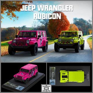 Timemicro โมเดลรถยนต์เรืองแสง 1:64 Wrangler