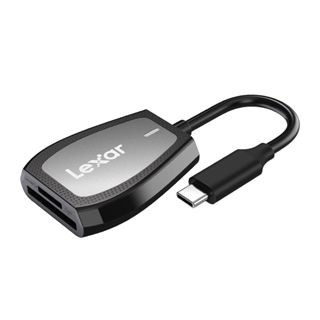 Lexar เครื่องอ่านการ์ดความจํา USB3.2 ความเร็วสูง SD TF รองรับ UHS-II สําหรับกล้องโทรศัพท์มือถือ