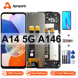 อะไหล่หน้าจอสัมผัส LCD แบบเปลี่ยน สําหรับ Samsung Galaxy A14 5G A146B A146U SM-A146P/DS