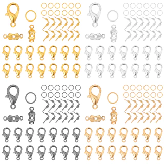 ตะขอก้ามปู สําหรับทําเครื่องประดับ DIY 80 ชิ้น 1 ชุด