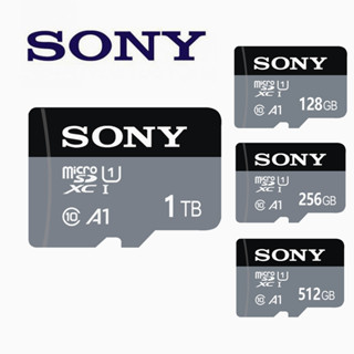 Sony การ์ดหน่วยความจํา Micro SD Class 10 TF 32GB 64GB 128GB 256GB 512 1TB สูงสุด 30MB/s สําหรับโทรศัพท์มือถือ แท็บเล็ต