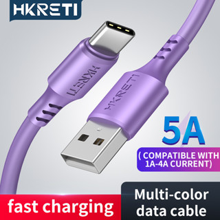 Hkreti ของแท้ สายชาร์จ Type C USB Type C เป็น USB 2.0 ชาร์จเร็ว 3.0 ซิงค์ข้อมูล สําหรับ Android